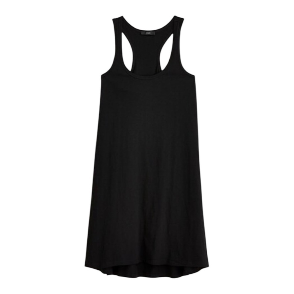 Black Racerback Swing Dress - Women